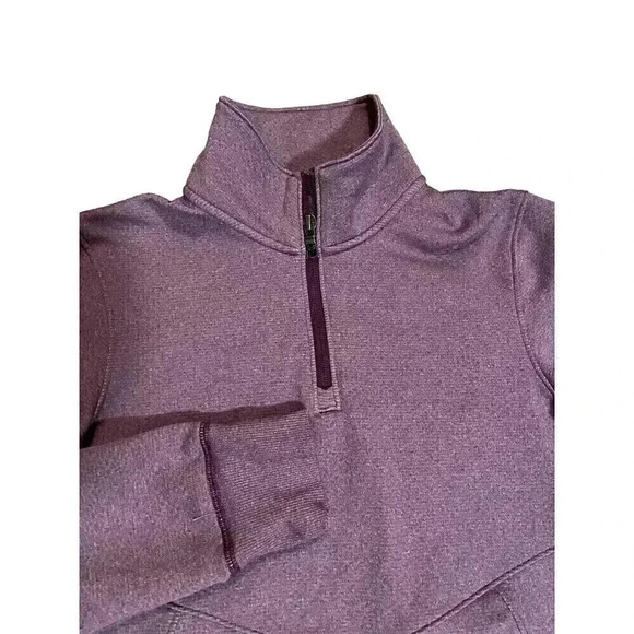 Under Armour Cold Gear Pullover Sweatshirt Women's 1/4 Size Small Fitted - Picture 7 of 9